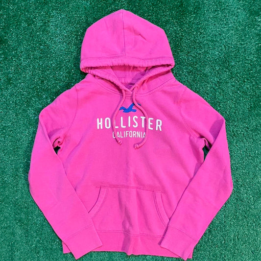 Vintage Pink Hollister Co. Hoodie