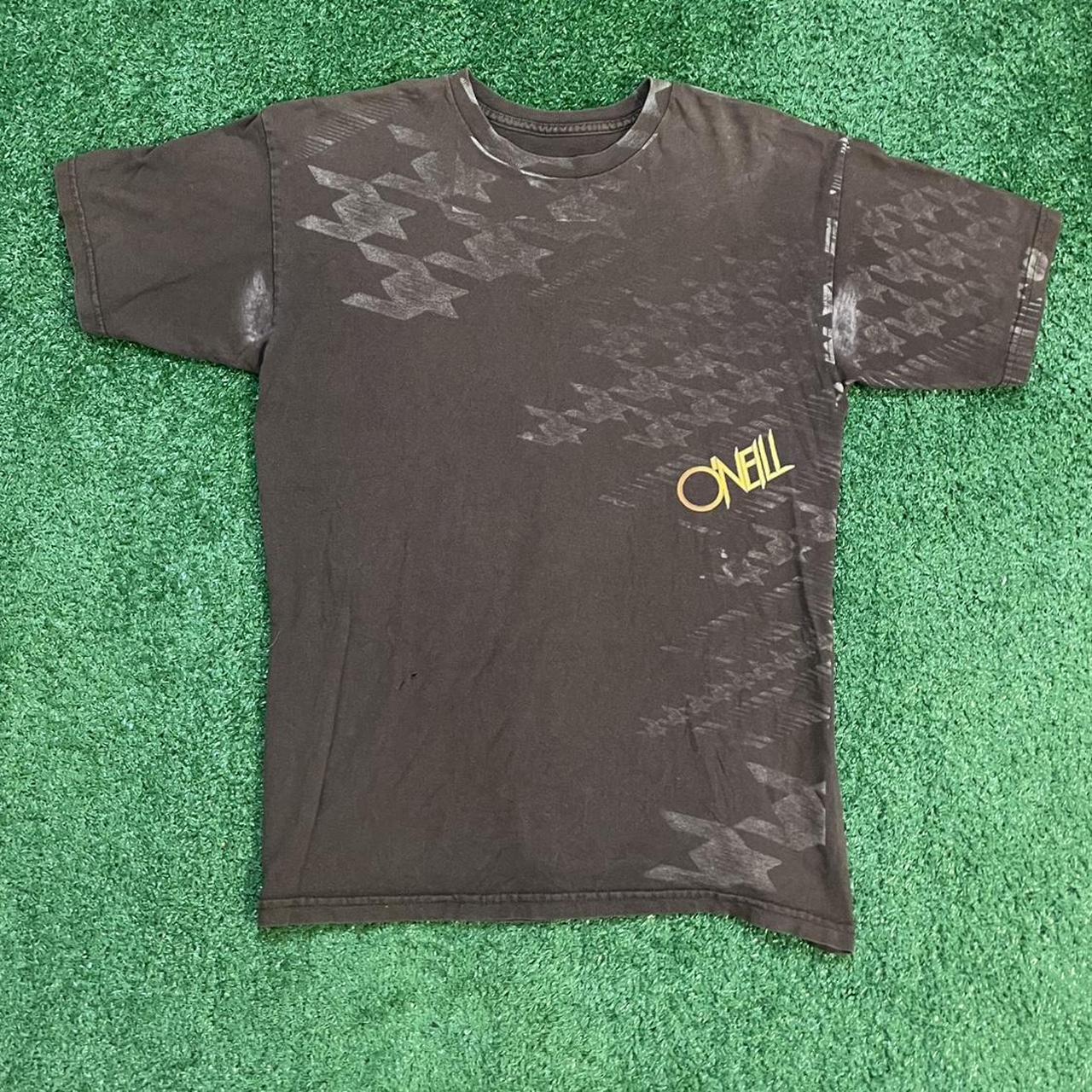 Brown Graphic O'Neill Skater Tee w/ Yellow Accents