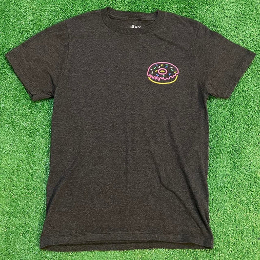 Dark Grey Hey Dude Graphic Donut Tee