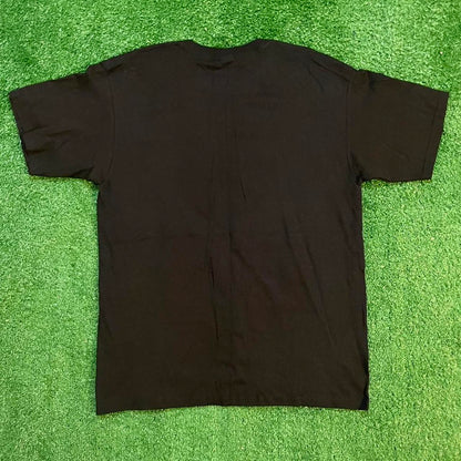 Black and Yellow Vintage Mexico Steelers Graphic Cotton T-Shirt