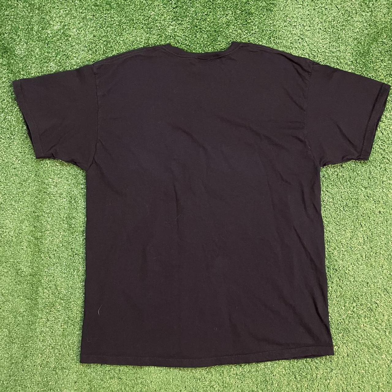 Black Vintage Style Motorcycle Biker Tee