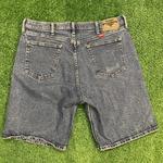 Wrangler Blue Denim Loose Fit Jean Shorts Denim Jorts