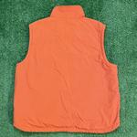 Orange L.L.Bean Men's Sleeveless Fleece Heavyweight Vest