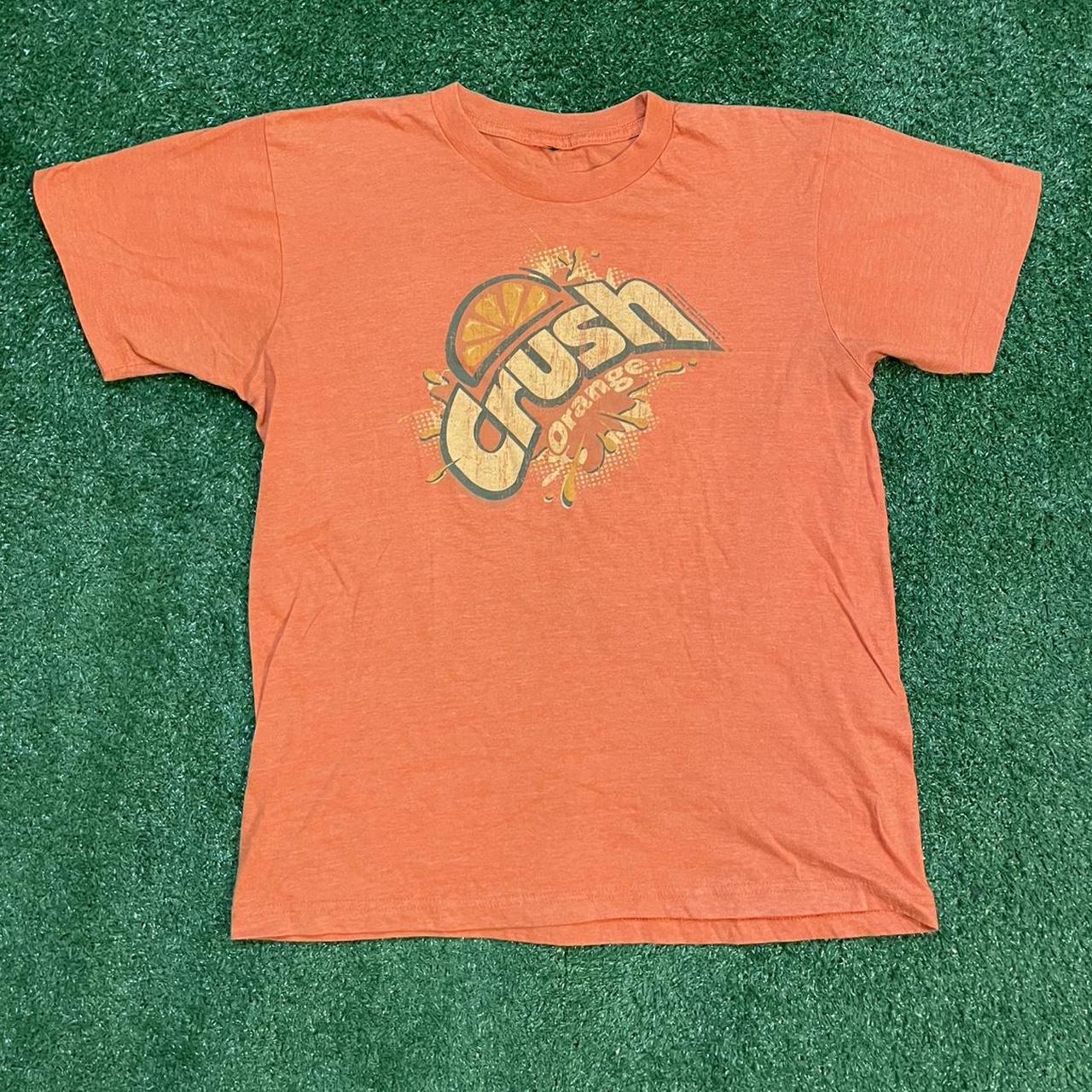 Orange Crush Enhanced Vintage Logo Graphic Tee
