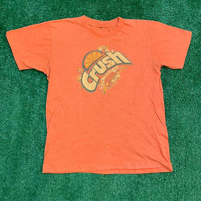 Orange Crush Enhanced Vintage Logo Graphic Tee