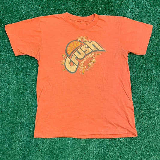 Orange Crush Enhanced Vintage Logo Graphic Tee